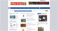Desktop Screenshot of indiantextilejournal.com